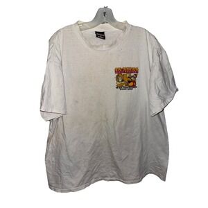 VINTAGE 1990s Big Johnson Pizza Delivery Single Stitch Funny T-Shirt Size XL